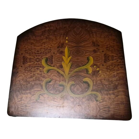 Antique Wooden Treasure Chest Pirate Decorative Storage Keepsake Jewelry RARE - Picture 3 of 10